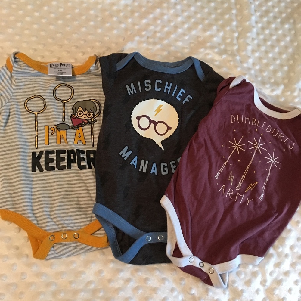 3-6 Month Harry Potter Baby Bodysuit